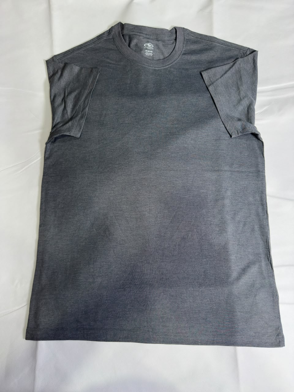 Preloved Athletic Works Dark Grey Heather Performance Crew Neck T-Shirt