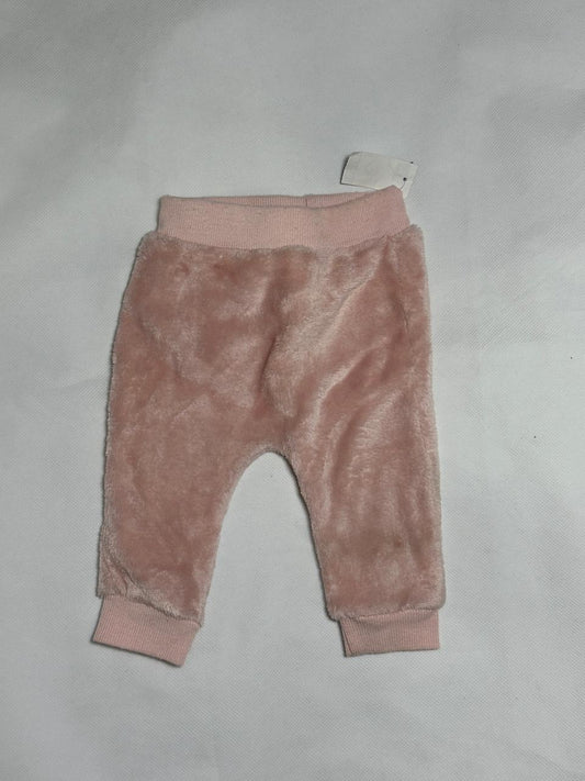 Preloved Soft Light Pink Plush Sherpa Fleece Jogger Pants
