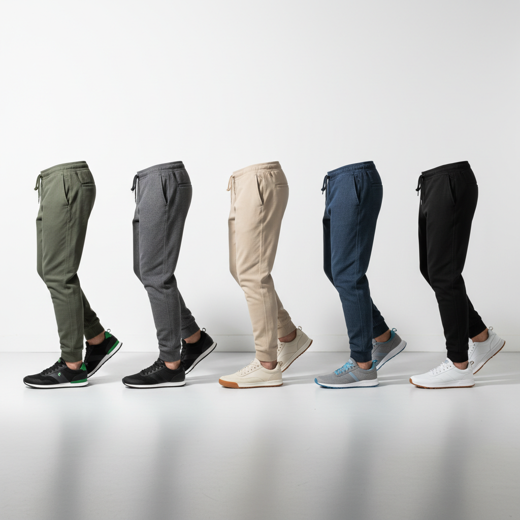 Multiple Joggers & Shoes - Studio