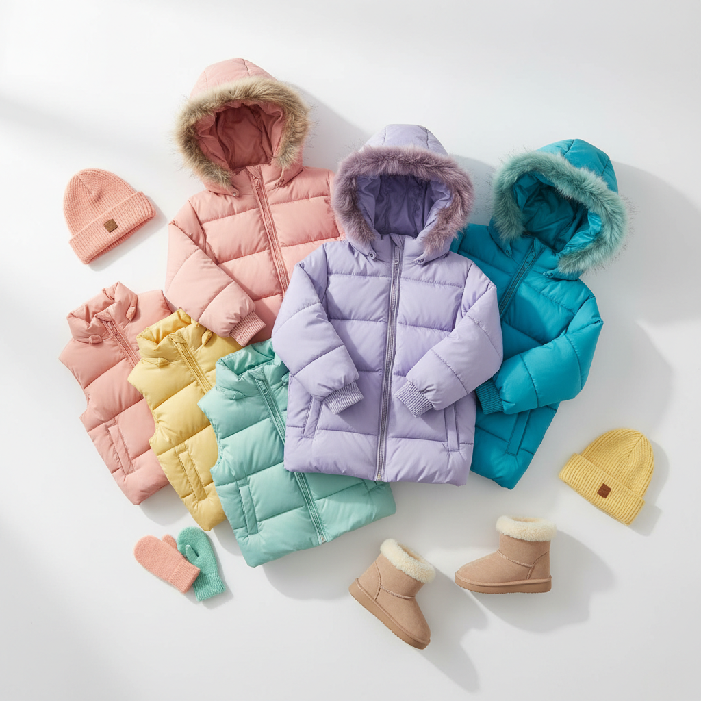 GIrls Puffer Jackets