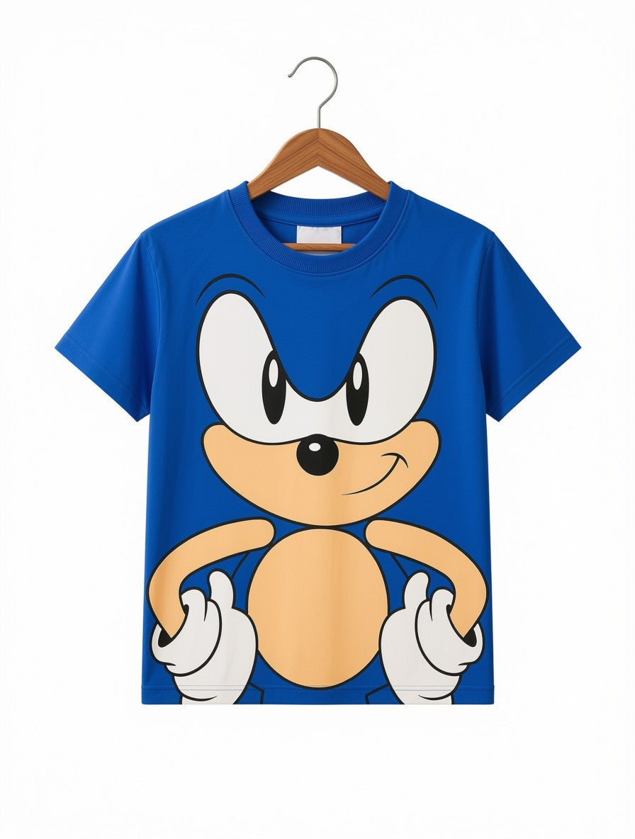 Preloved Blue Sonic T-Shirt
