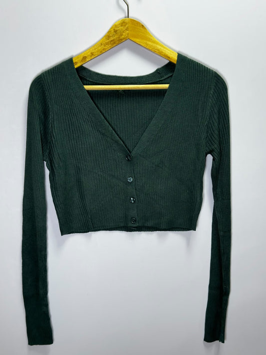 Preloved Women's Wild Fable Cropped Cardigan