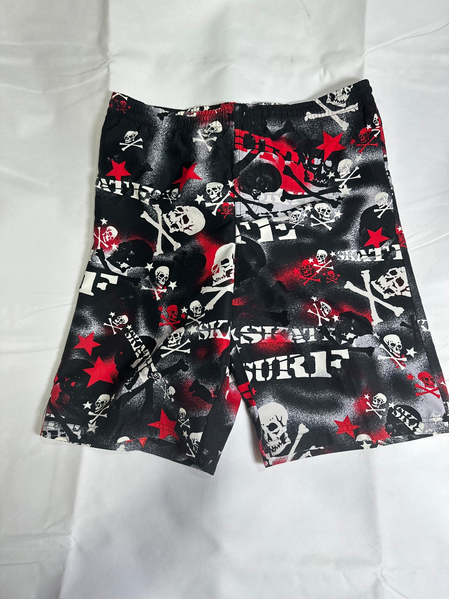 Men's Preloved Skull & Star Graphic Board Shorts