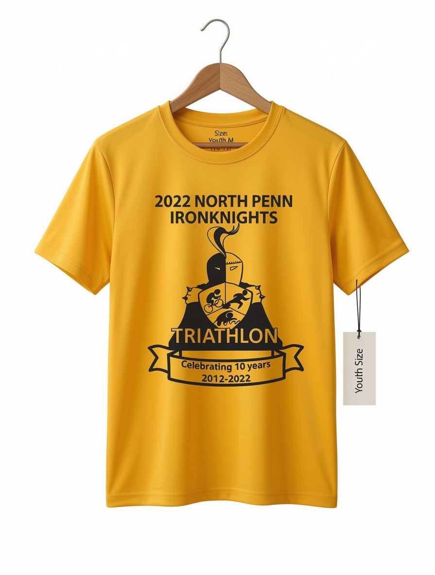Preloved Youth Triathlon Event Graphic T-Shirt