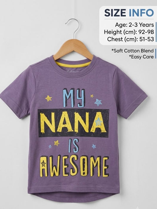 Preloved Kids “My Nana Is Awesome” Graphic T-Shirt