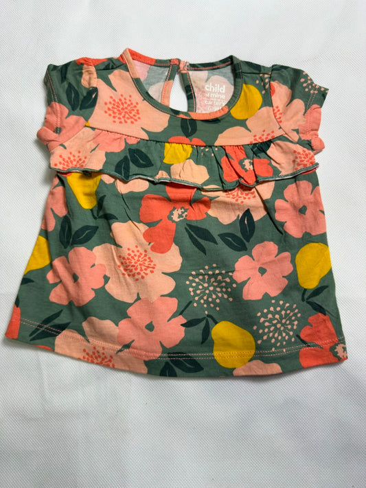 Preloved Child of Mine by Carter's Baby Girls Floral Ruffle Top