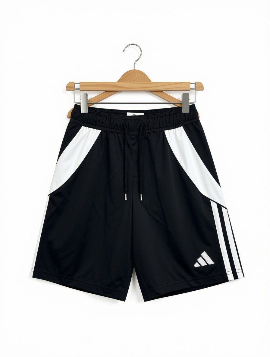 Boys Preloved Adidas Athletic Black Sports Shorts (Size 9-10 Years)