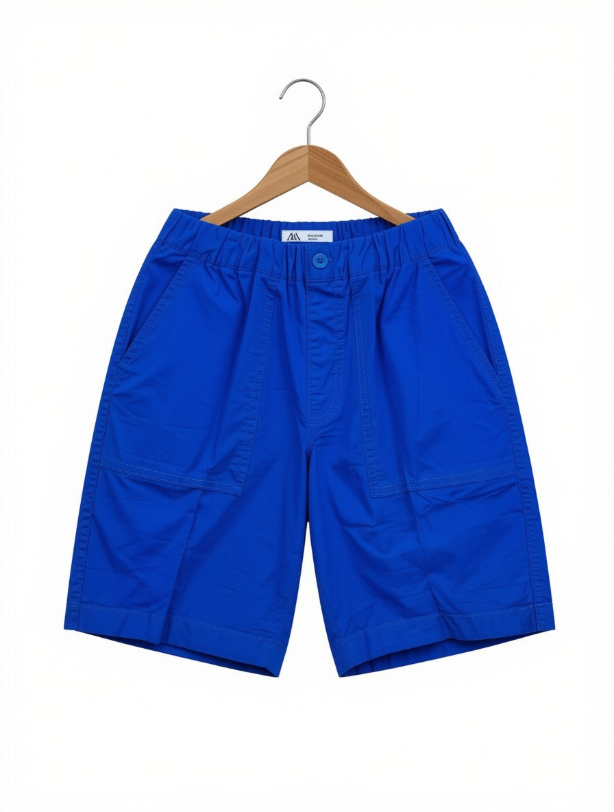 Boys Preloved Blue Zara Casual Shorts (Size 6-7Y)