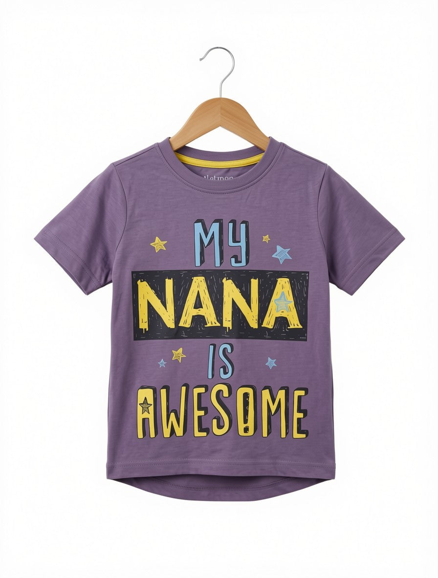 Preloved Kids “My Nana Is Awesome” Graphic T-Shirt