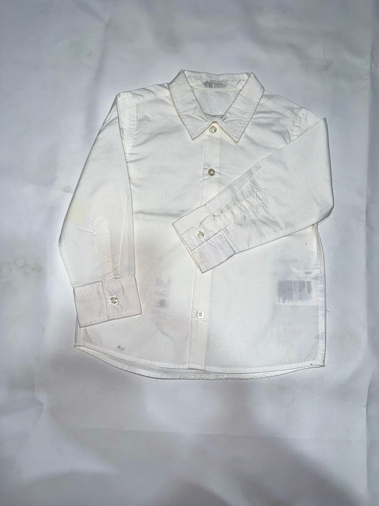 Boys Preloved Classic White Shirt