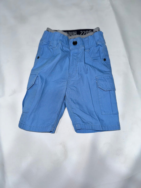 Boys Preloved Blue Cargo Shorts