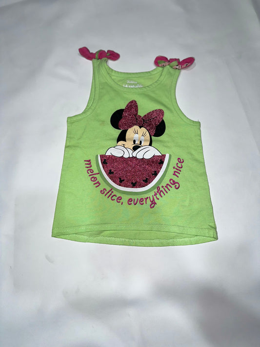 Preloved Disney Junior Minnie Mouse "Melon Slice" Tank Top