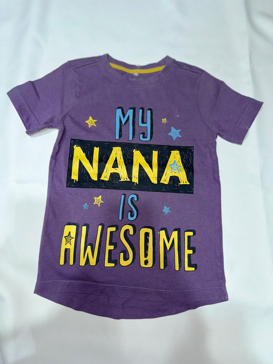 Preloved Kids “My Nana Is Awesome” Graphic T-Shirt