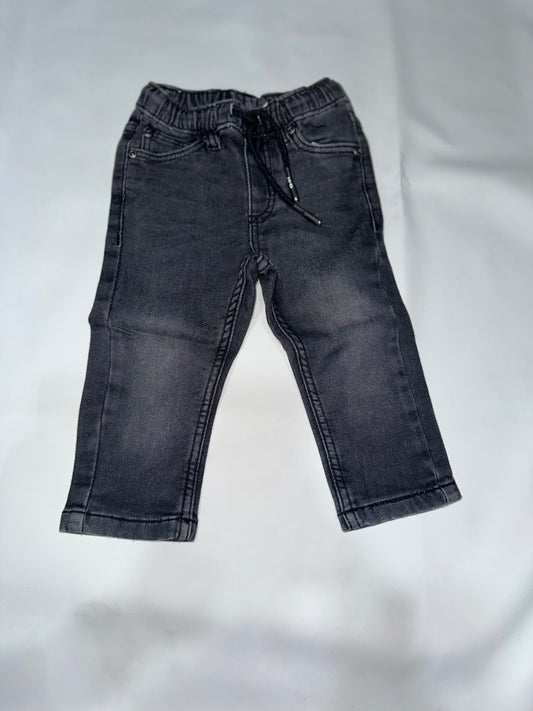 Preloved Kids Elastic Waist Drawstring Jeans