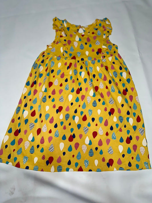 Girls' Preloved Raindrop Ruffle Casual Dress
