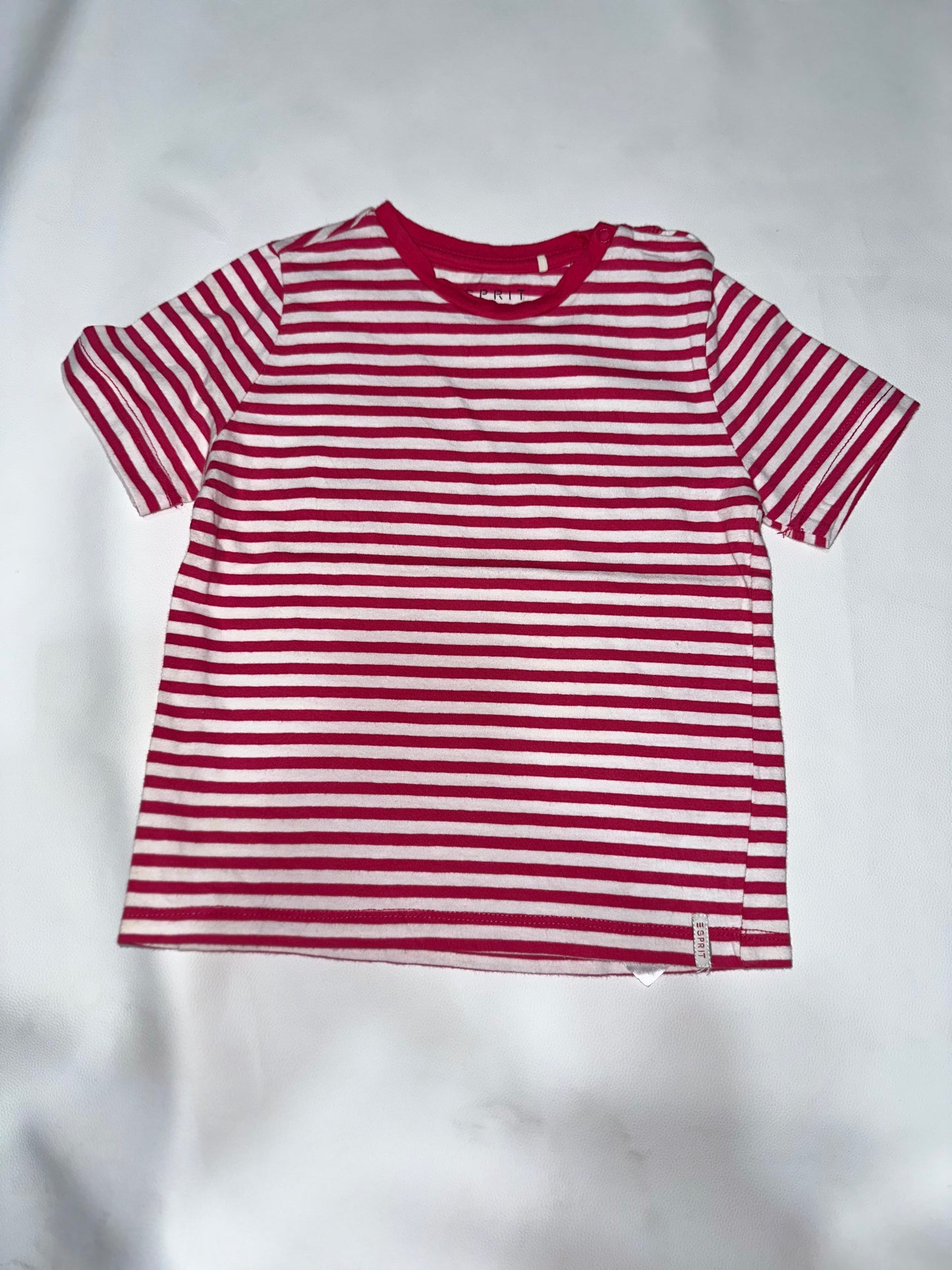 Boy ‘Preloved Red & White Striped Esprit T-Shirt