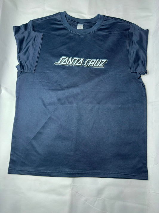 Preloved Santa Cruz Graphic Dark Navy Performance T-Shirt