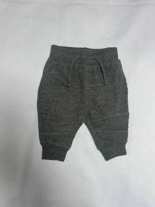 Preloved Primark Olive Green Speckled Moto Knit Jogger Pants