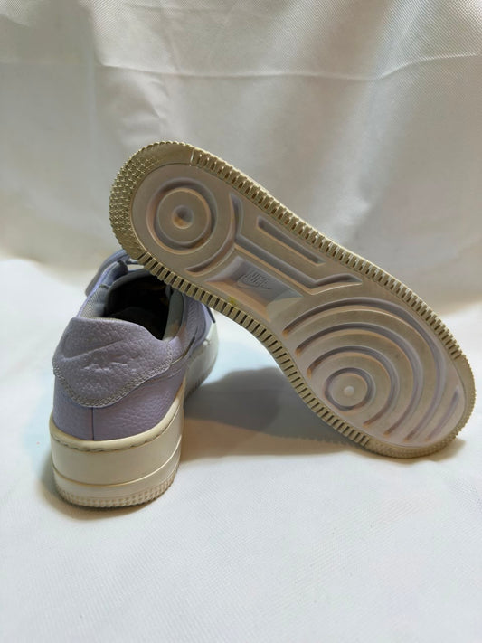 Preloved Nike Air Force 1 Sage Low Lavender / Lilac Platform Sneakers