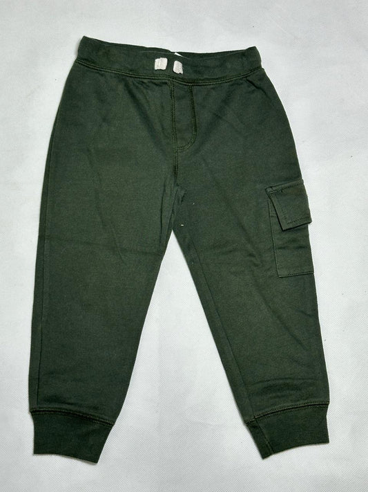 Preloved Child of Mine by Carter's Olive Green Cargo Fleece Joggers
