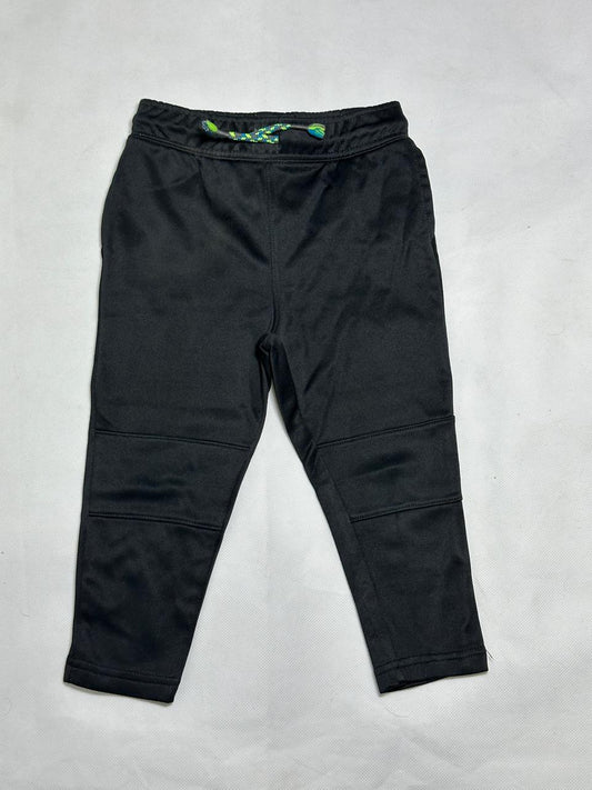 Preloved Cat & Jack Toddler Boys Black Fleece Active Athletic Track Pants