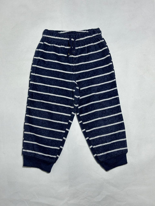 Preloved Child of Mine by Carter's Navy Striped Fleece Joggers